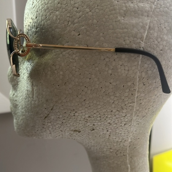 Vintage Christian Dior Eyeglasses Sunglasses Goldtone Frames - Picture 4 of 13